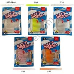 Lucky John Salt Worm Lrf Silikonu