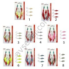 Captain 6457 Jig Head 15gr Ultimate Sardine 3lü Set