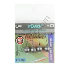 River Mafsallı Hareketli Jig Head 4P