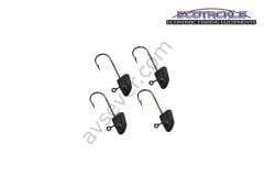 River Hunter Jig Head Glow 4P