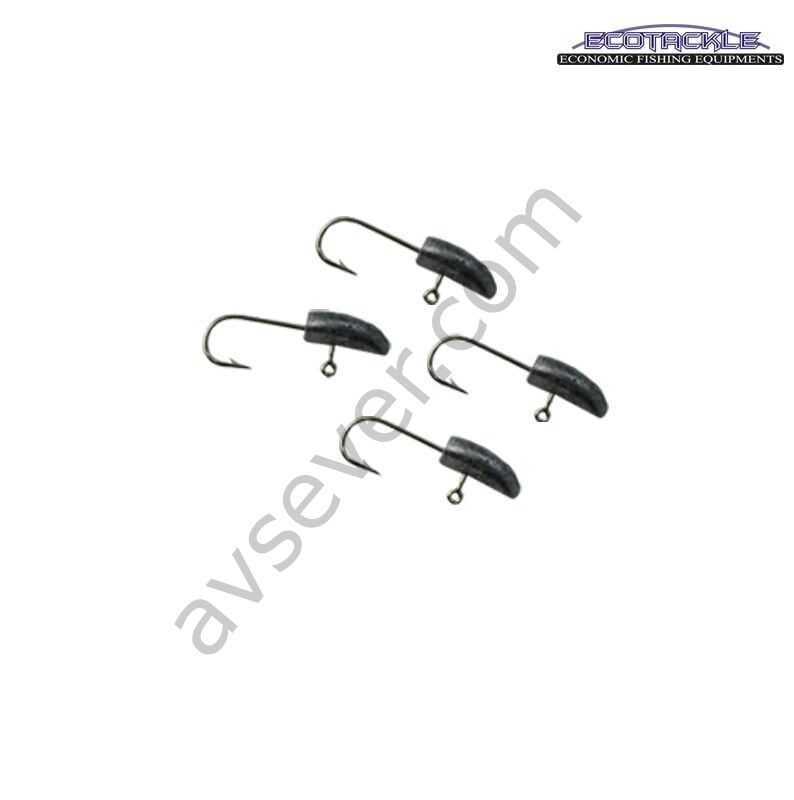 ECOTACKLE GUN LRF JIGHEAD 4P