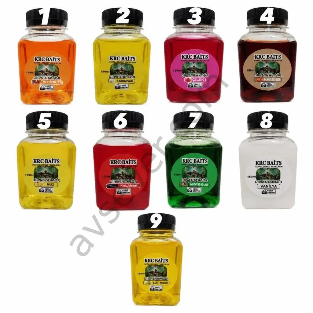 KRC Baits Sazan Dip Sıvısı ( Atraktör ) Yem Katkısı 150 ml