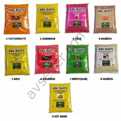 KRC Baits Aromalı Sazan Hamur Tozu/Unu 1000 Gr