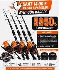 Hediyeli 4'Lü Set Captain 350cm + Remixon 6000 + Misina + şapka