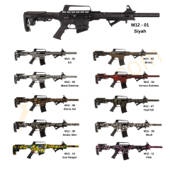 WALTTER M12 SİYAH TAKTICAL ŞARJÖRLÜ AV TÜFEĞİ