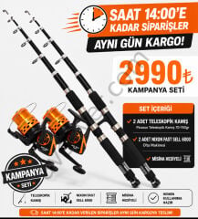 Hediyeli 2'Li Set captain 350cm + Remixon 6000 + Misina