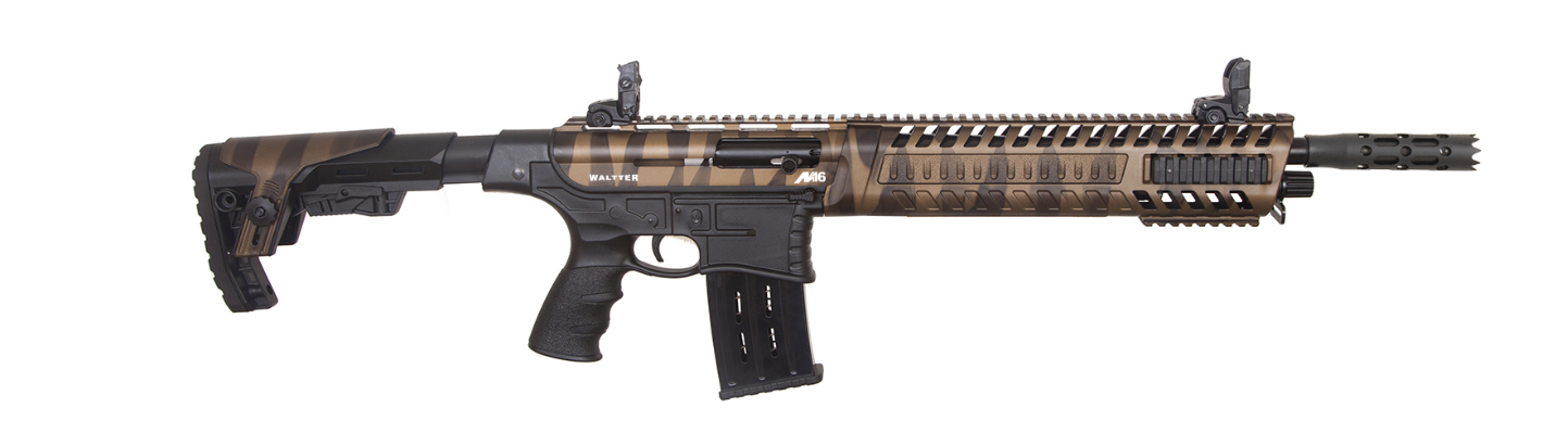 Waltter M16 Tactical Bronz İsli Otomatik Av Tüfeği
