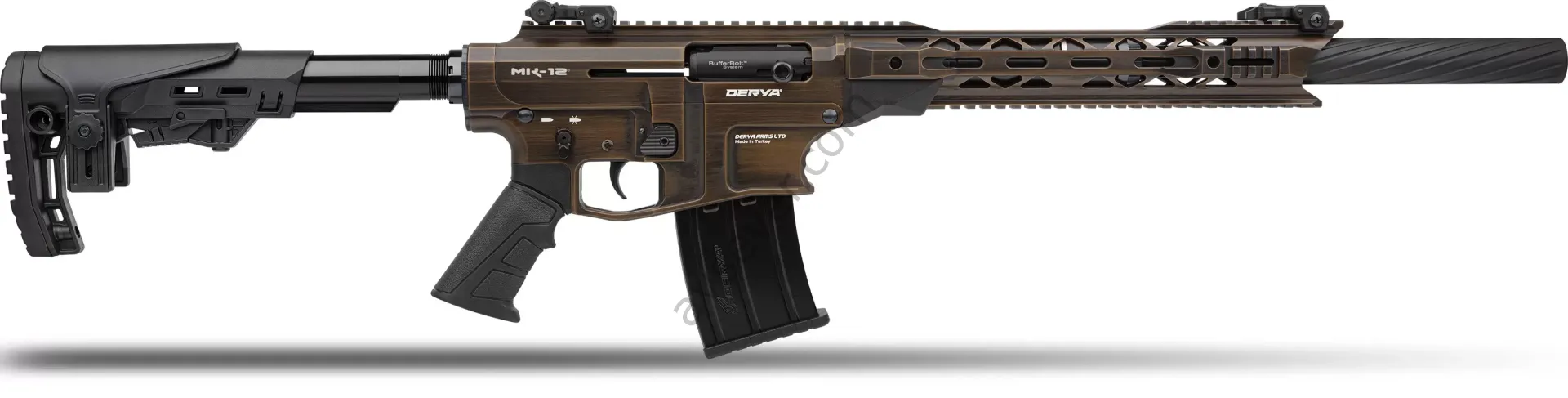 DERYA MK-12 AS-102SE BRONZ İSLİ ŞARJÖRLÜ AV TÜFEĞİ