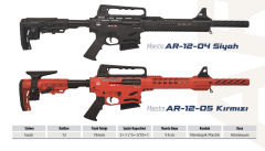 MAESTRO AR-12 Full Metal Şarjörlü Av Tüfeği