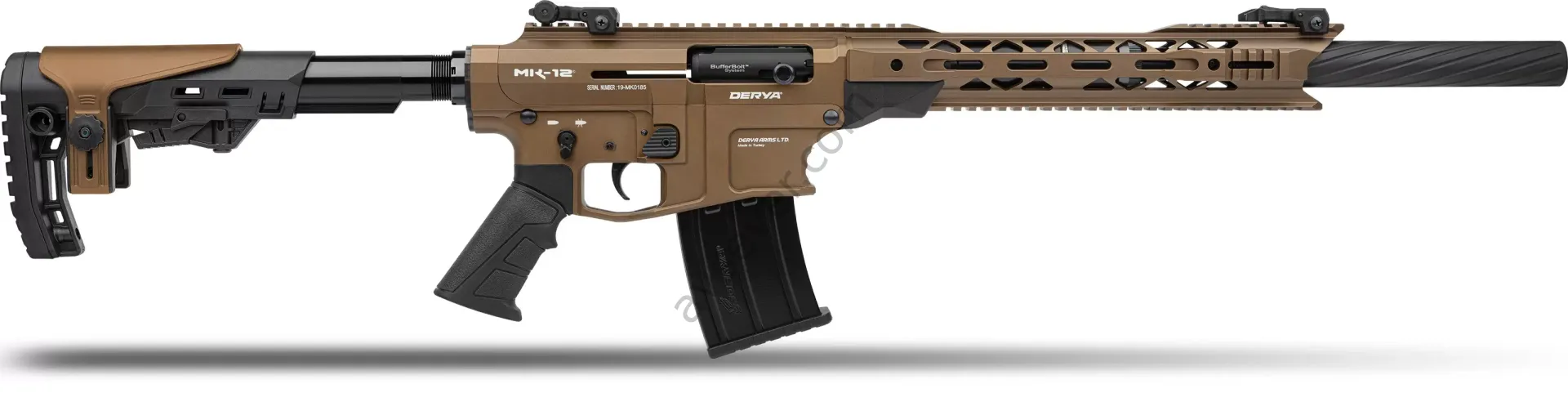DERYA MK-12 AS-102SF BRONZ ŞARJÖRLÜ AV TÜFEĞİ
