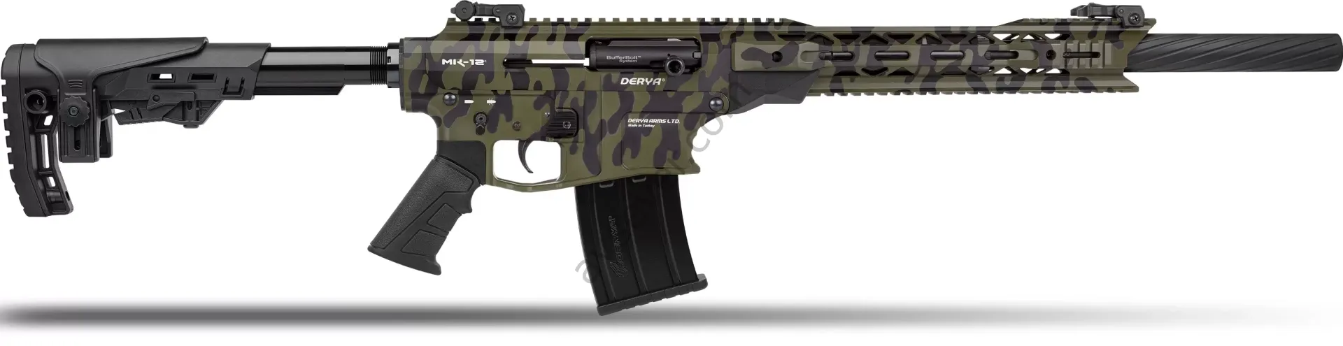 DERYA MK-12 AS-155K KAMUFLAJ ŞARJÖRLÜ AV TÜFEĞİ