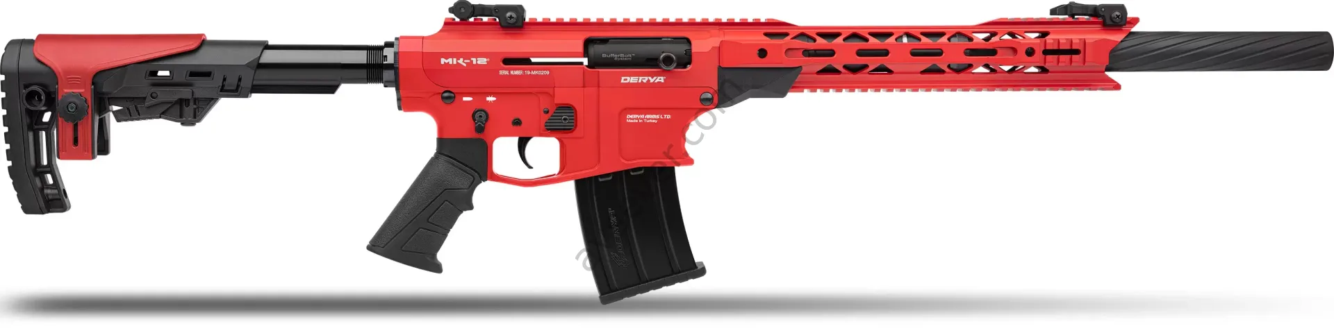DERYA MK-12 AS-104SF KIRMIZI ŞARJÖRLÜ AV TÜFEĞİ