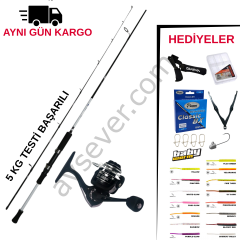 DFT Cover 210 cm 1-7gr & Rigel 800 Aji-Lrf Olta Seti 5kg Testi Başarılı – Hediyeli