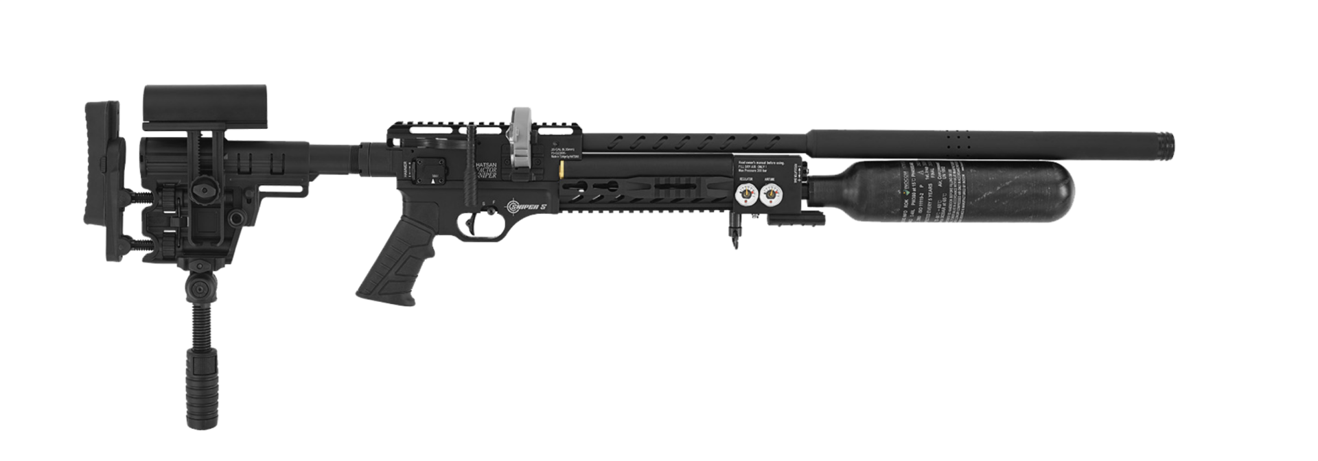 Hatsan Factor Sniper S SHORT Siyah PCP Havalı Tüfek