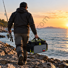 Fishbull Profesyonel Spin, LRF ve Surf Balıkçı Malzeme Çantası