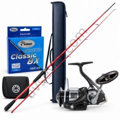 Ryuji RedFox 270cm 5-55 & Remixon Falcon 4000 Makine + İp Misina + Kamış Çantası + Makine Kılıfı