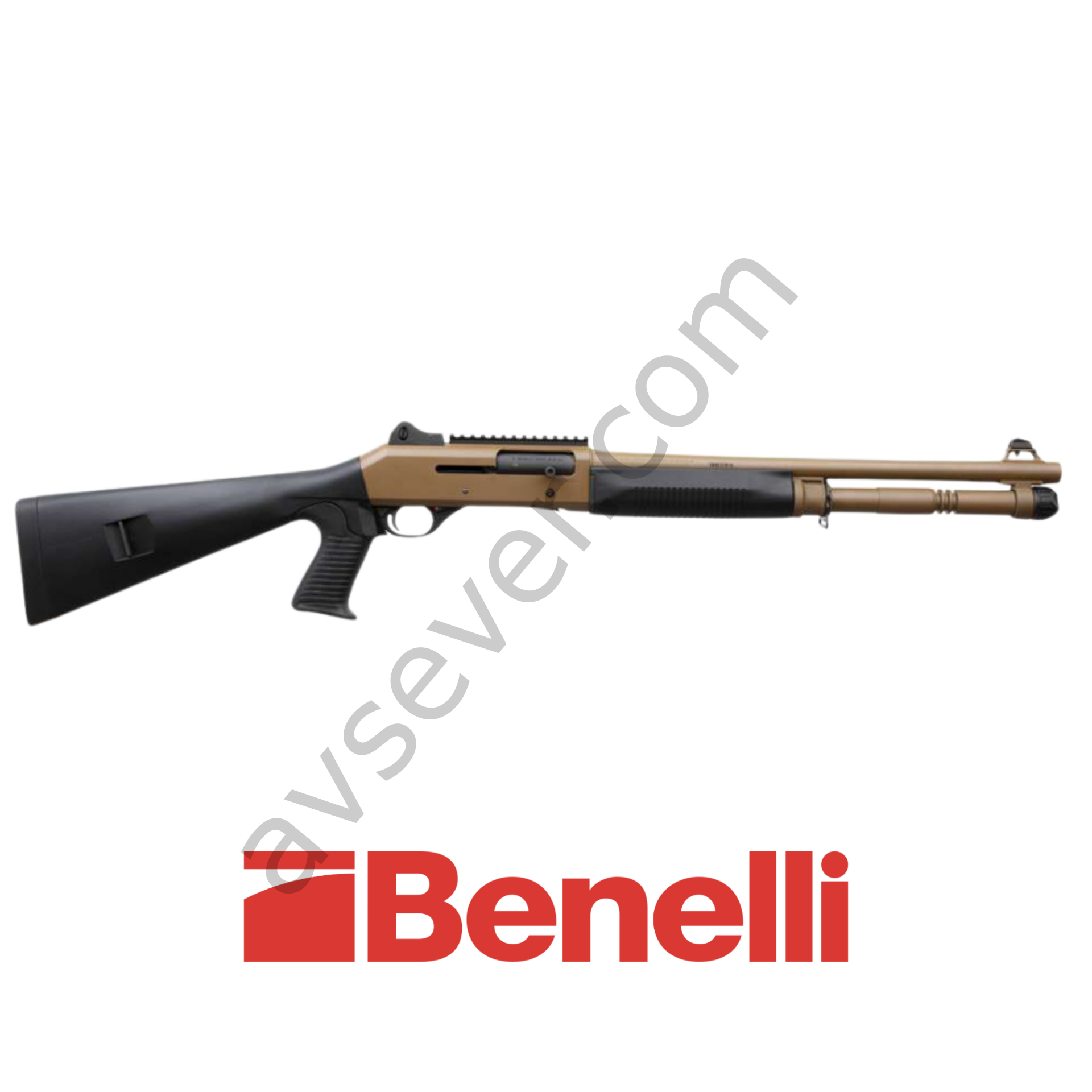 BENELLİ M4 CERAKOTE BRONZ PİSTOL GRİP YARI OTOMATİK AV TÜFEĞİ