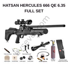 Hatsan Hercules 666 Qe 6.35mm Full + Full Set
