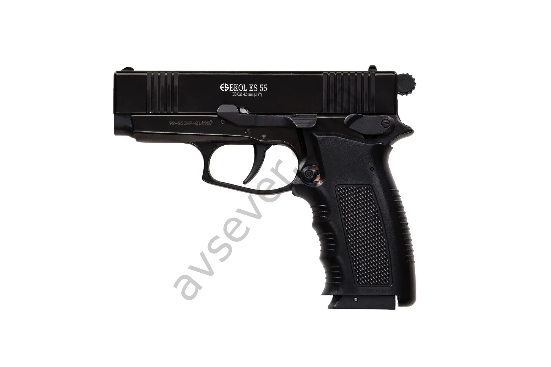 Ekol ES 55 Havalı Tabanca 4.5mm Parlak Siyah