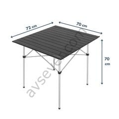 Avsever Alüminyum Premium Katlanabilir Masa 72x70x70