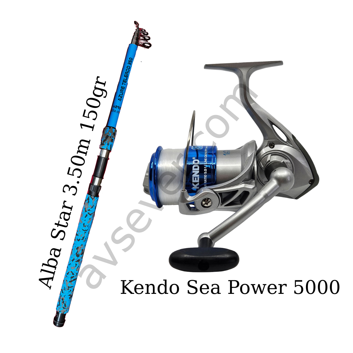 Albastar & Kendo Olta Seti Mavi