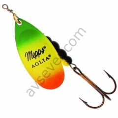 Mepps Aglia Fluo Gökkuşağı Olta Kaşığı