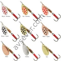 Mepps Aglia Olta Kaşığı Bakır-Kırmızı