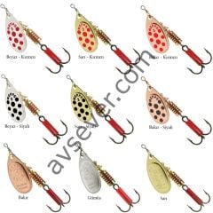 Mepps Aglia Olta Kaşığı Sarı-Siyah