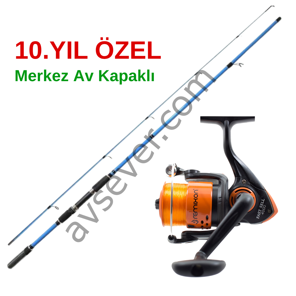 Ecotackle 270cm & Remixon Fastsell 4000 Spin Olta Set