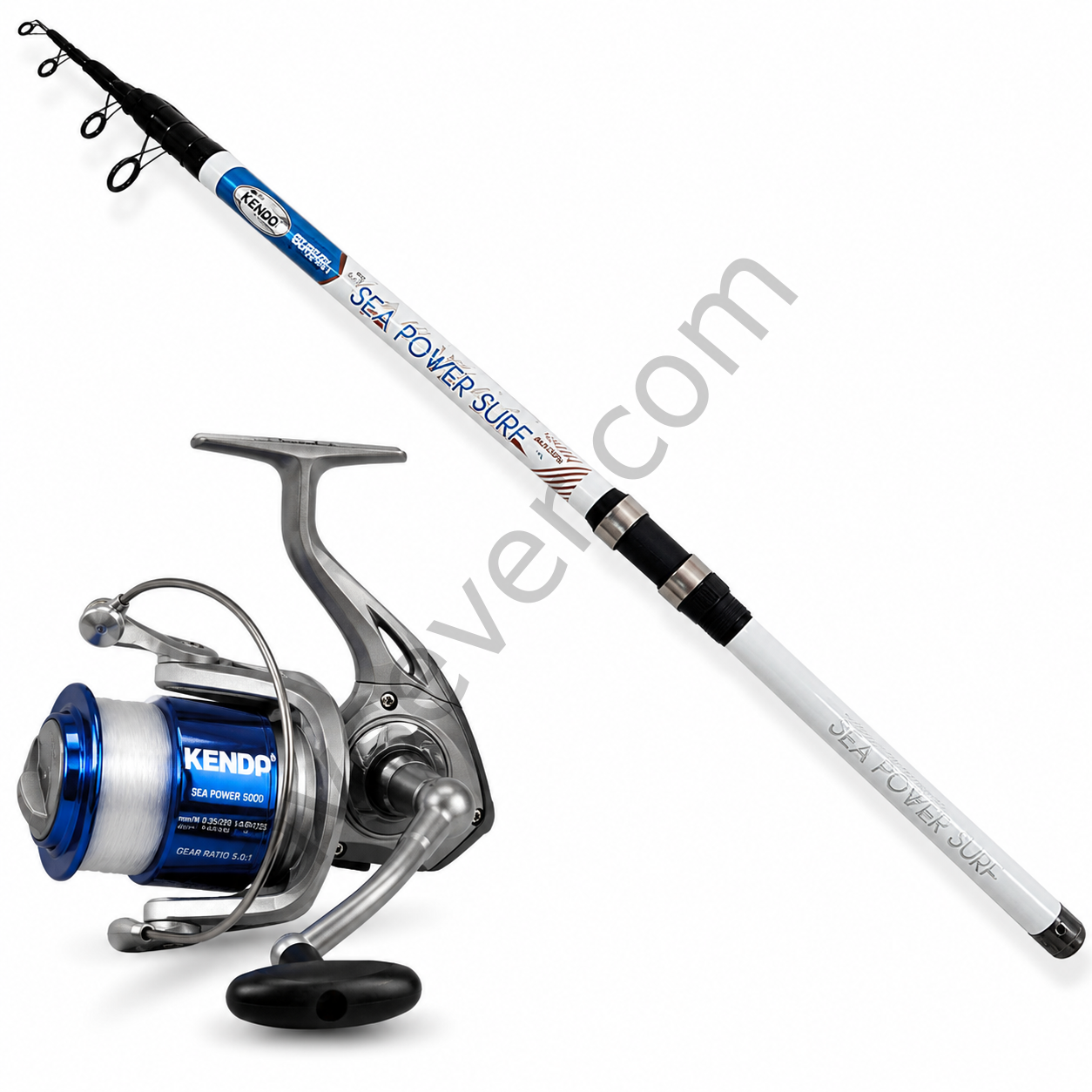 KENDO SEA POWER 420 100-250GR SURF KAMIŞ + KENDO SEA POWER 5000 MAKİNE SETİ