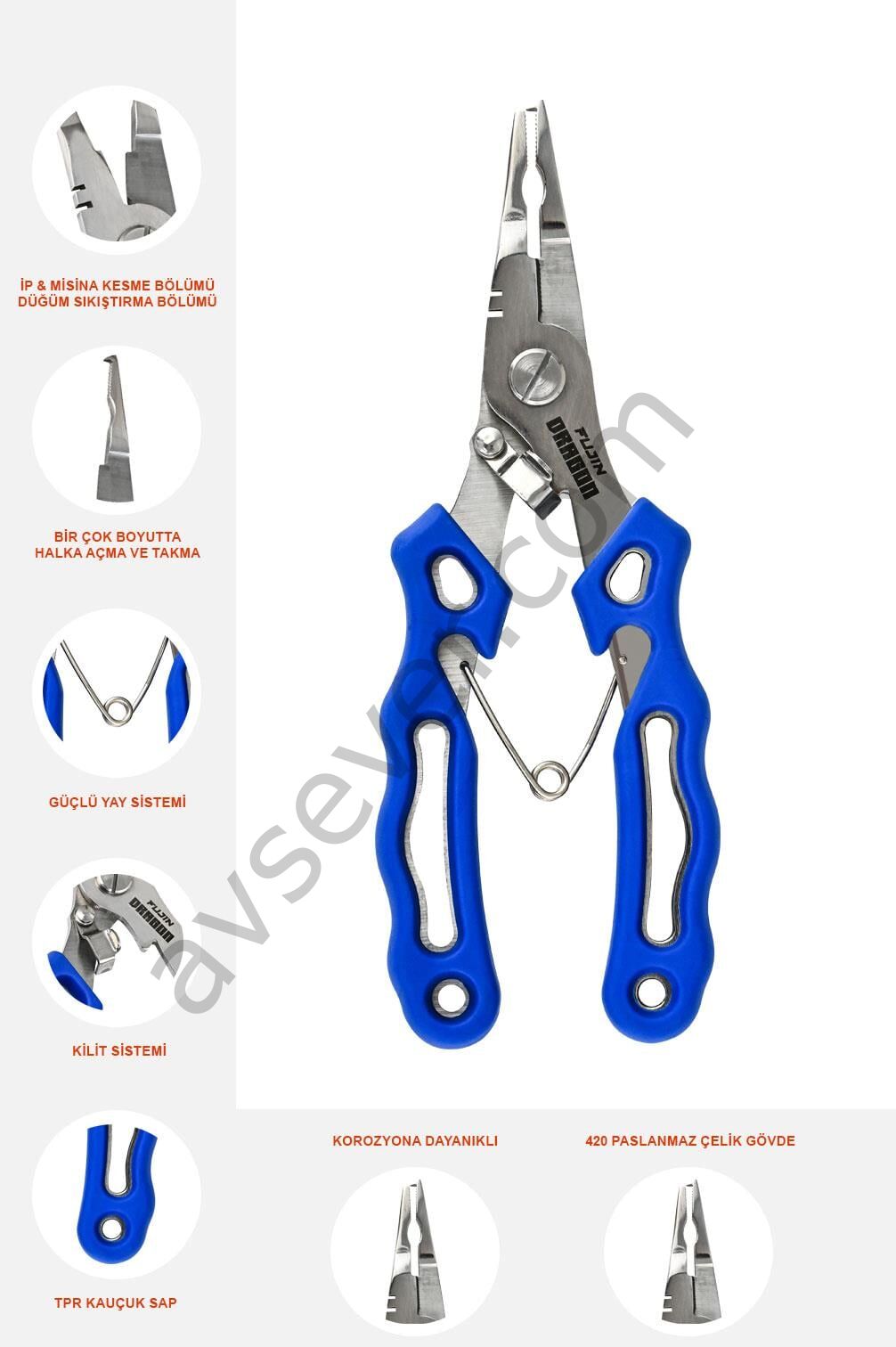 Fujin Dragon Pliers Balıkçı Pensesi