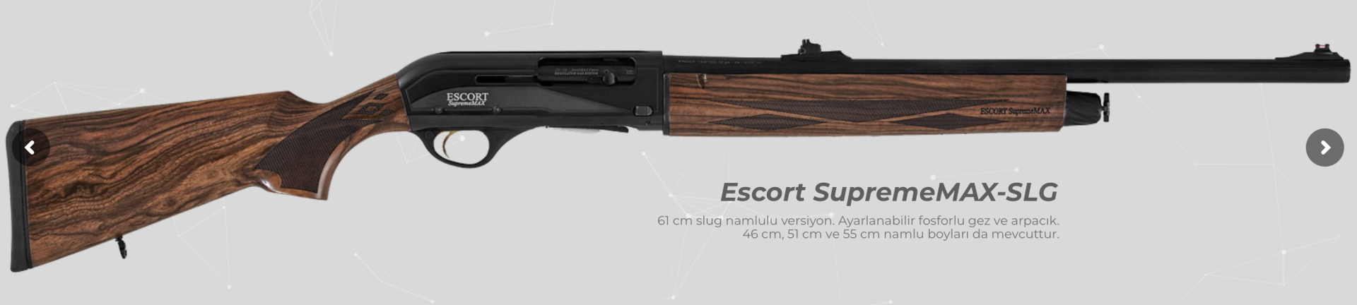 Hatsan Escort SupremeMAX Slug Otomatik Av Tüfeği