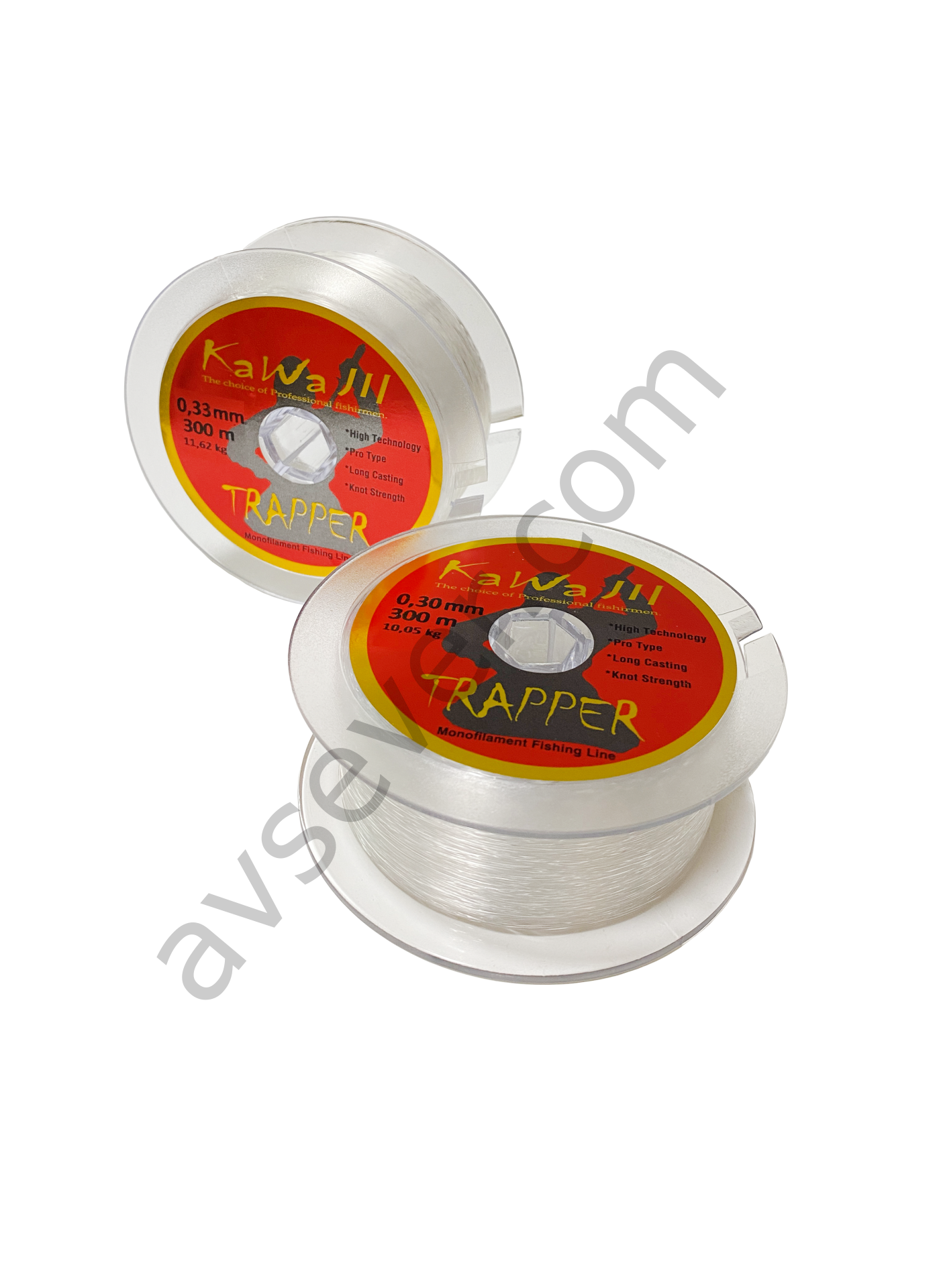 Kawa Jıl Trapper 300M Şeffaf Misina
