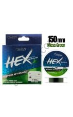 Fujin Hex Braid 4x 150mt Moss Green PE İp Misina