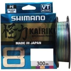 Shimano Kairiki 8B Multicolor 300m İp Misina
