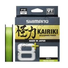 Shimano Kairiki 8+ 300 Mt GREEN İp Misina