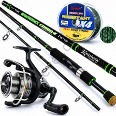 LRF Set Captain awash 225cm 1-12gr + Okuma Revenger 25 + İp Misina