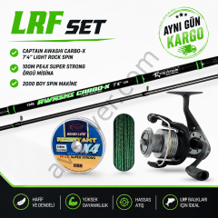 LRF Set Captain awash 225cm 1-12gr + Okuma Revenger 25 + İp Misina