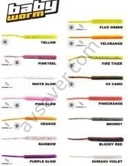 Fujin Baby Worm 5,2cm Floating LRF Silikonu