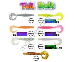 Fujin Tail Bait 105mm Silikon Balık