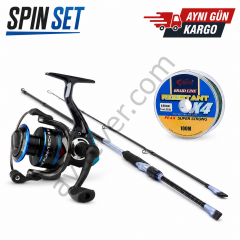 Spin Set Remixon Prestige Dam FunTech İp Misina